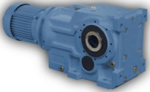 Bevel helical geared motors Series K